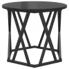 Oldal asztal 2 pcs Musta tammi 50 x 50 x 40 cm