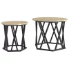 Oldal asztal 2 pcs sonoma tölgy 50 x 50 x 40 cm