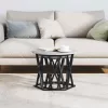 Oldal asztal 2 pcs Szürke sonoma 50 x 50 x 40 cm