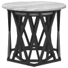 Oldal asztal 2 pcs Szürke sonoma 50 x 50 x 40 cm