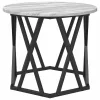 Oldal asztal 2 pcs Szürke sonoma 50 x 50 x 40 cm