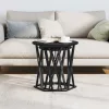 Dohányzóasztal 2 pcs Musta tammi 50 x 50 x 50 cm