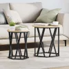 Dohányzóasztal 2 pcs sonoma tölgy 50 x 50 x 50 cm