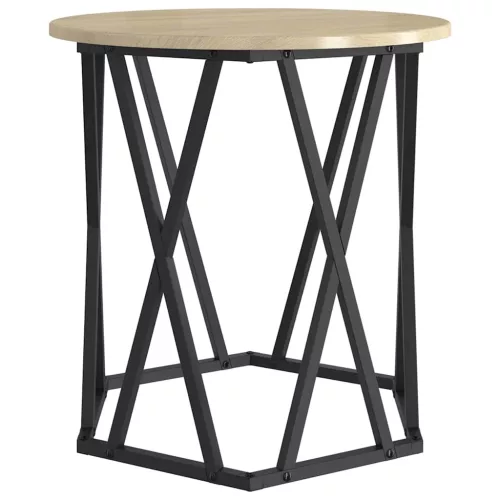 Dohányzóasztal 2 pcs sonoma tölgy 50 x 50 x 50 cm