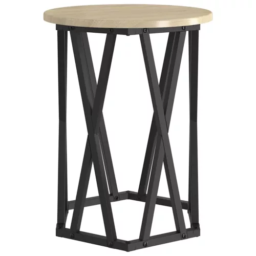 Dohányzóasztal 2 pcs sonoma tölgy 50 x 50 x 50 cm