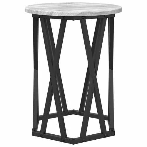 Dohányzóasztal 2 pcs Szürke sonoma 50 x 50 x 50 cm