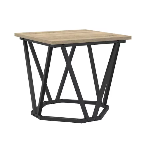 Kisasztal készlet 2 pcs sonoma tölgy 50 x 50 x 40 cm