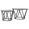 Kisasztal készlet 2 pcs Szürke sonoma 50 x 50 x 40 cm