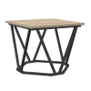 Dohányzóasztal 3 pcs sonoma tölgy 50 x 50 x 40 cm