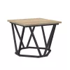Dohányzóasztal 3 pcs sonoma tölgy 50 x 50 x 40 cm
