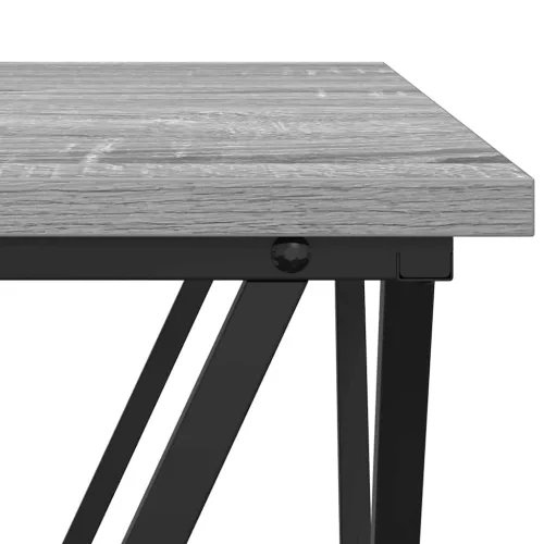 Dohányzóasztal 3 pcs Szürke sonoma 50 x 50 x 40 cm