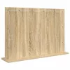 Toalett Tükör LED -es lámpákkal Sonoma tölgy 80 x 55 x 18 cm