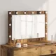 Toalett Tükör Öreg fa 80 x 55 x 18 cm Megmunkált fa és üveg