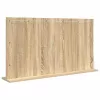 Toalett Tükör LED -es lámpákkal Sonoma tölgy 100 x 55 x 18 cm