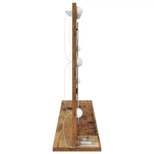 Toalett Tükör Öreg fa 100 x 55 x 18 cm Megmunkált fa és üveg