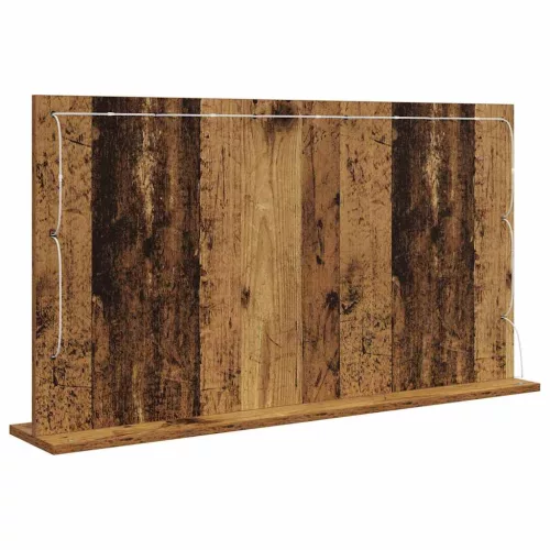 Toalett Tükör Öreg fa 100 x 55 x 18 cm Megmunkált fa és üveg
