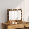 Toalett Tükör Öreg fa 60 x 45 x 18 cm Megmunkált fa és üveg