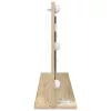 Toalett Tükör LED -es lámpákkal Sonoma tölgy 80 x 45 x 18 cm