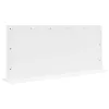 Toalett Tükör Fehér 100 x 45 x 18 cm Megmunkált fa és üveg