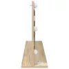 Toalett Tükör LED -es lámpákkal Sonoma tölgy 100 x 45 x 18 cm