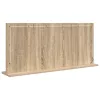 Toalett Tükör LED -es lámpákkal Sonoma tölgy 100 x 45 x 18 cm