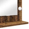 Toalett Tükör Öreg fa 100 x 45 x 18 cm Megmunkált fa és üveg