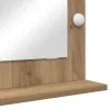 Toalett Tükör LED -es lámpákkal Artisan tölgy 70 x 50 x 18 cm