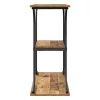 Konzolasztal polcokkal Régi fa 101 x 35 x 80.5 cm Faanyag