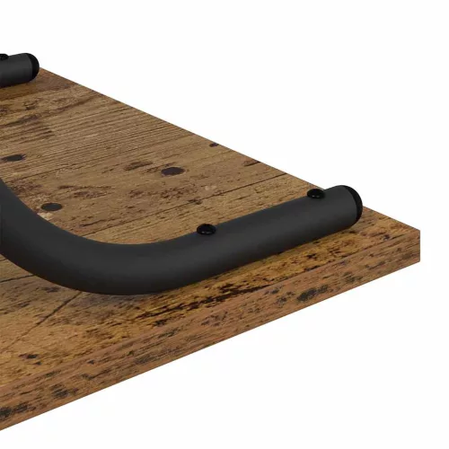 Konzolasztal polcokkal Régi fa 101 x 35 x 80.5 cm Faanyag