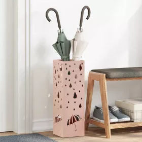 Napernyő Állvány Rózsaszín 15.5 x 15.5 x 49 cm Fém