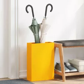   Napernyő Állvány tárolóval mustársárga 28 x 12 x 41 cm Acél