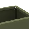Napernyő Állvány tárolóval Oliva zöld 28 x 12 x 41 cm Fém