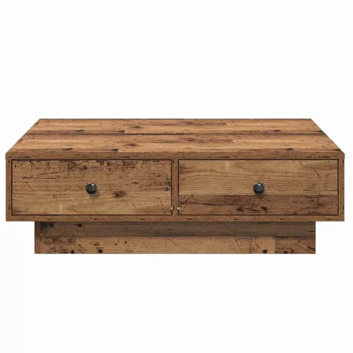 Dohányzóasztal Régi fa 90 x 90 x 28 cm Faanyag