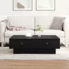 Dohányzóasztal Musta tammi 90 x 90 x 28 cm Faanyag