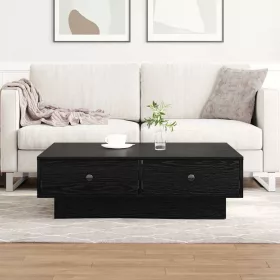 Dohányzóasztal Musta tammi 90 x 90 x 28 cm Faanyag