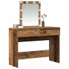 Öltöztetőasztal fiókkal Öreg fa 100 x 40 x 130 cm Faanyag