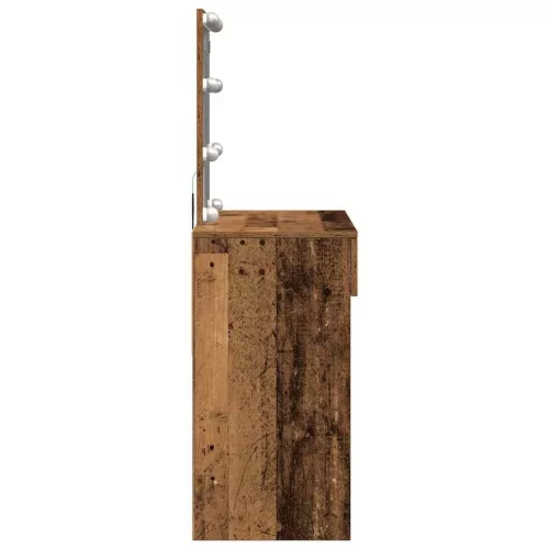 Öltöztetőasztal fiókkal Öreg fa 100 x 40 x 130 cm Faanyag