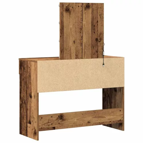 Öltöztetőasztal fiókkal Öreg fa 100 x 40 x 130 cm Faanyag