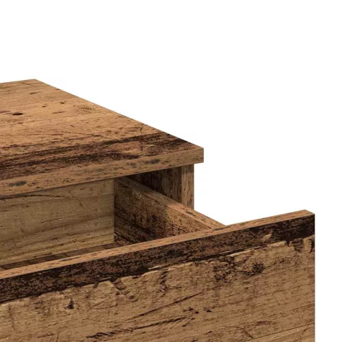 Öltöztetőasztal fiókkal Öreg fa 100 x 40 x 130 cm Faanyag