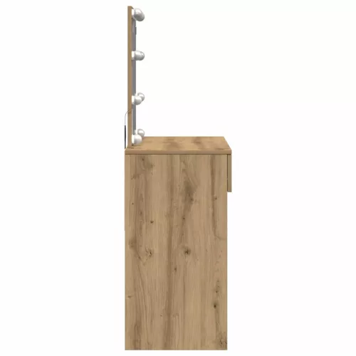 Öltöztetőasztal kézműves tölgy 100 x 40 x 130 cm Faanyag