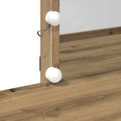 Öltöztetőasztal kézműves tölgy 100 x 40 x 130 cm Faanyag