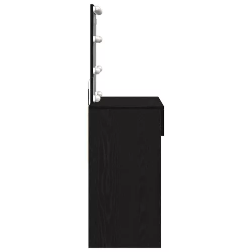 Öltöztetőasztal fiókkal Musta tammi 100 x 40 x 130 cm Faanyag
