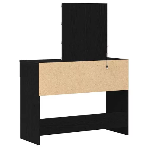 Öltöztetőasztal fiókkal Musta tammi 100 x 40 x 130 cm Faanyag