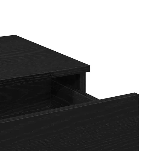 Öltöztetőasztal fiókkal Musta tammi 100 x 40 x 130 cm Faanyag