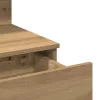 Sminktükör fiókkal kézműves tölgy 100 x 40 x 130 cm Faanyag