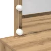 Sminkasztal fiókkal kézműves tölgy 100 x 40 x 120 cm Faanyag