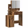 Öltöztetőasztal fiókkal Öreg fa 80 x 35 x 132 cm Faanyag