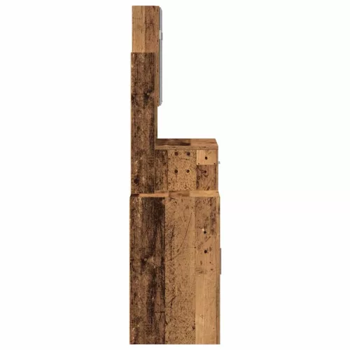 Öltöztetőasztal fiókkal Öreg fa 80 x 35 x 132 cm Faanyag