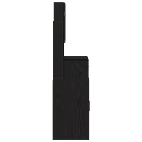 Öltöztetőasztal fiókkal Musta tammi 80 x 35 x 132 cm Faanyag
