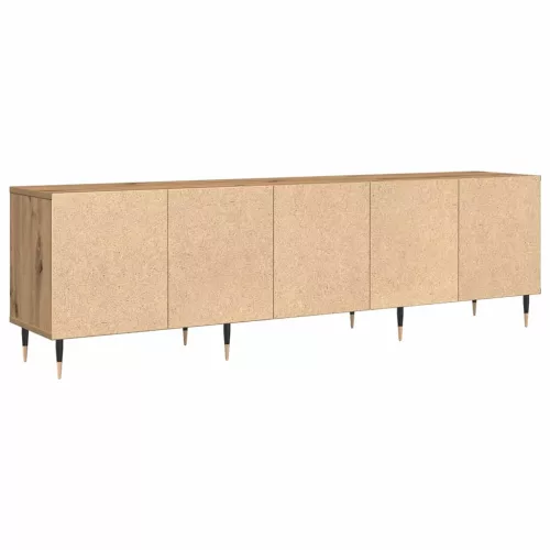 TV szekrény kézműves tölgy 150 x 30 x 44.5 cm Faanyag